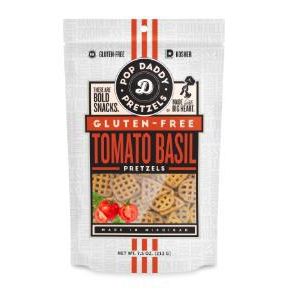 Pop Daddy Gluten-Free Tomato Basil Pretzels