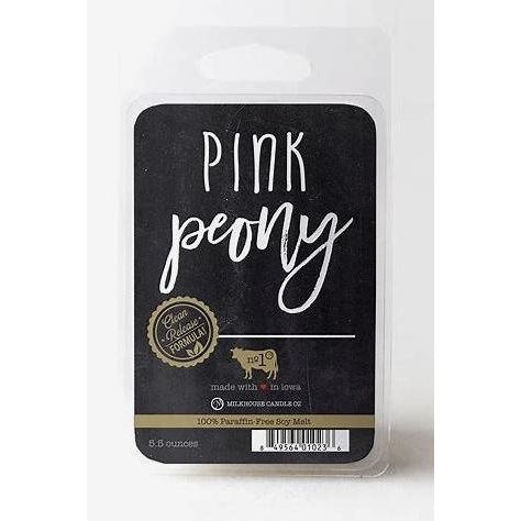 Milkhouse Candles Pink Peony Melts