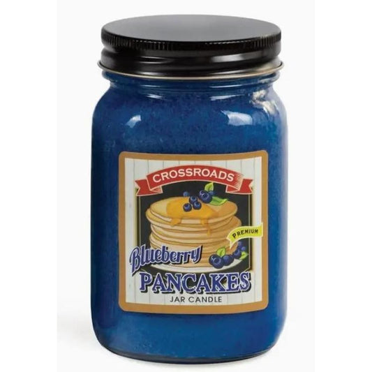 Crossroads Blueberry Pancakes - 12 oz. Pint Candle