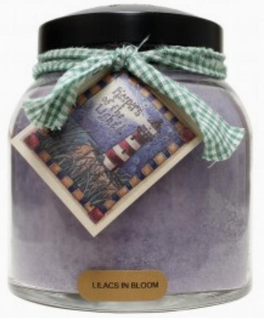 34oz Papa Jar Candle (Lilacs in Bloom)