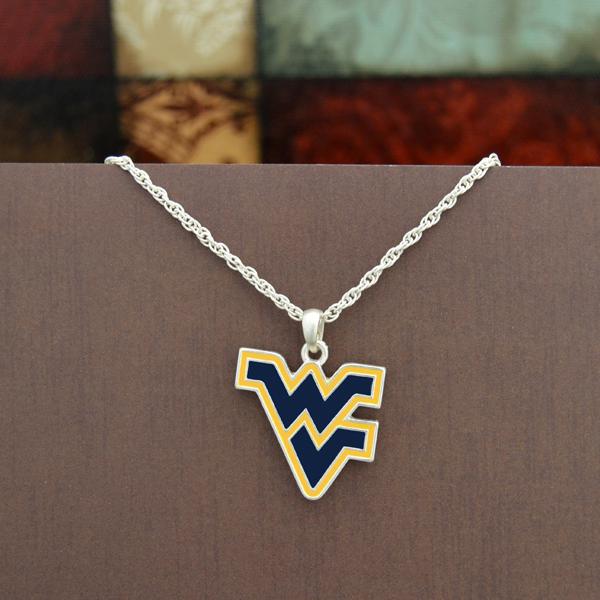 West Virginia Logo Necklace