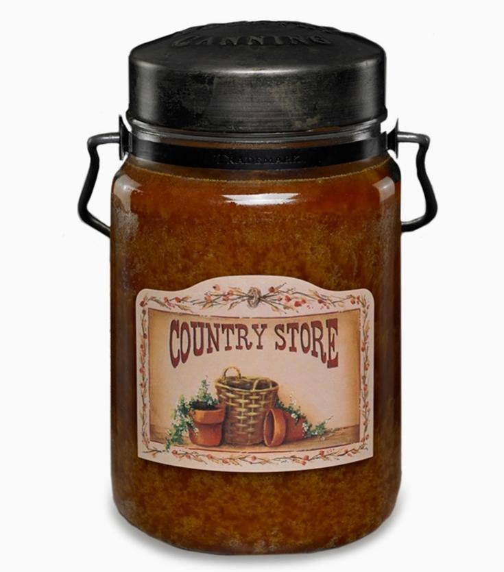 McCall’s Candles Classic Jar Candle-26oz- Country Store