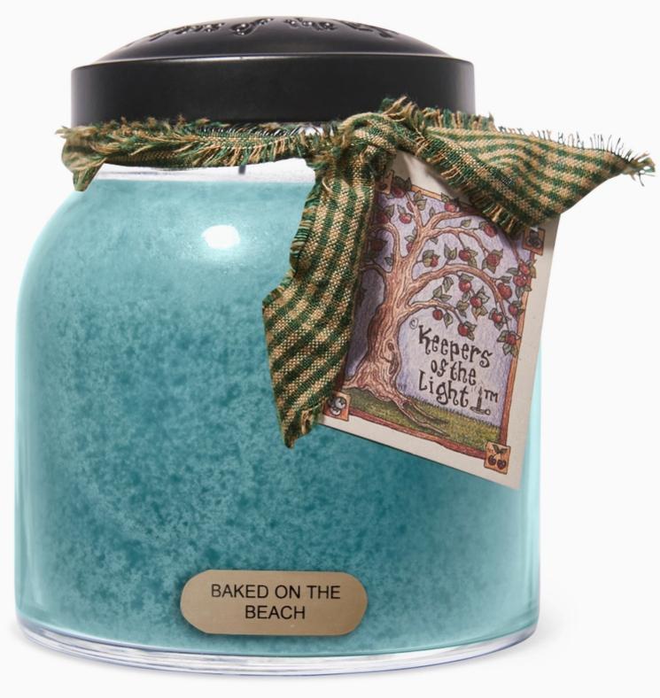 34oz Papa Jar Candle (Baked on the Beach)