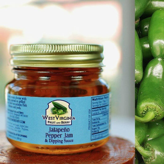 West Virginia Fruit & Berry Jalapeño Pepper Jam