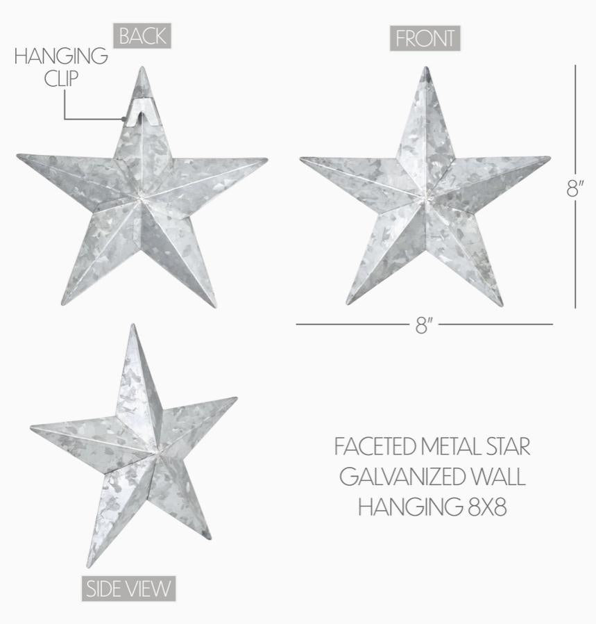 Metal Star Galvanized