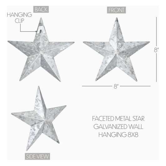 Metal Star Galvanized