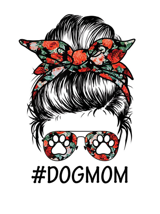 Vinyl Sticker (Dog Mom)