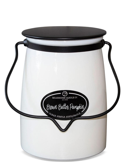 Milkhouse Candles Brown Butter Pumpkin Butter Jar 22 oz