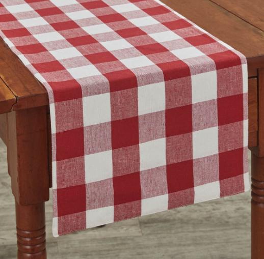 Wicklow Check Backed Table Runner