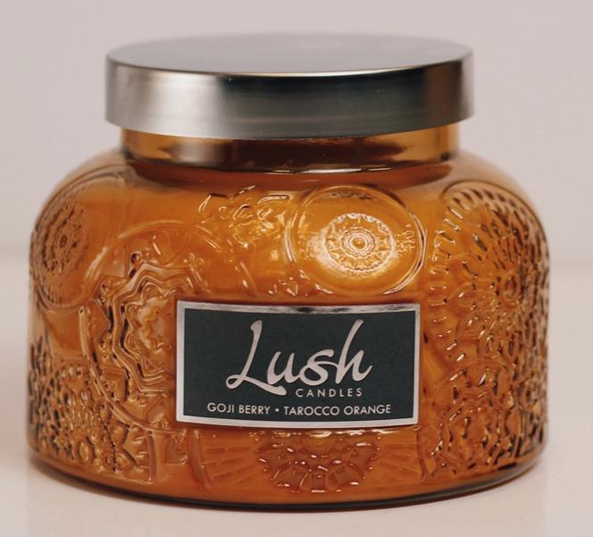 Lush Candle Goji Berry Tarocco Orange (20oz)