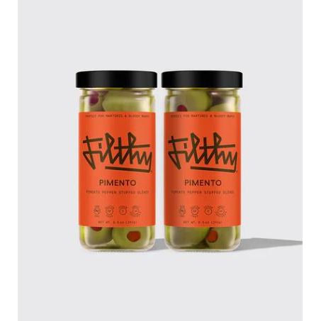 Filthy Pimento (Pimento Pepper Stuffed Olives)
