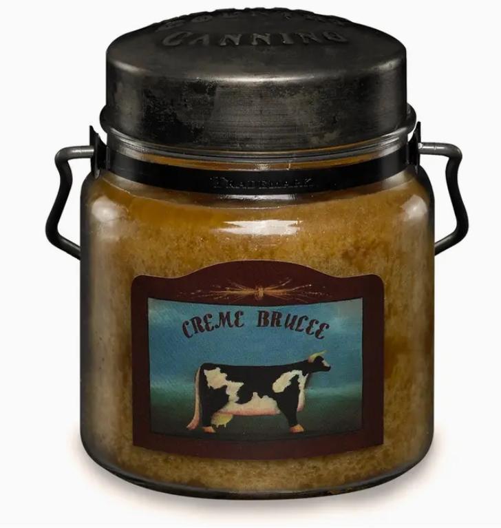 McCall’s Candles Classic Jar Candle-16oz-Creme Brulee