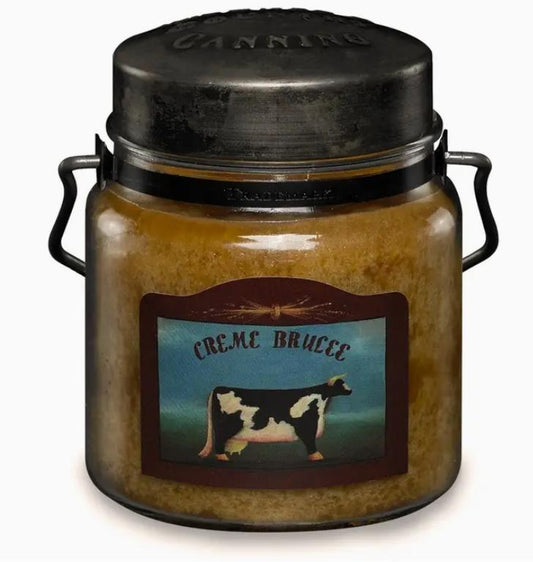 McCall’s Candles Classic Jar Candle-16oz-Creme Brulee