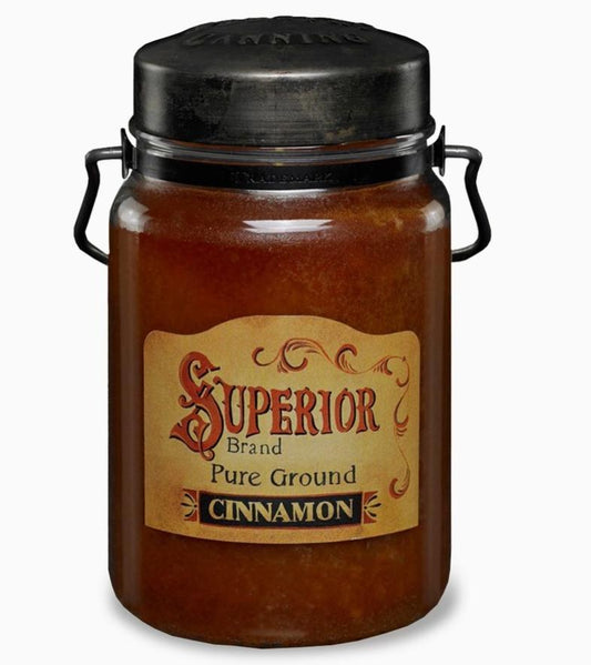 McCall’s Candles Classic Jar Candle-26oz -Cinnamon