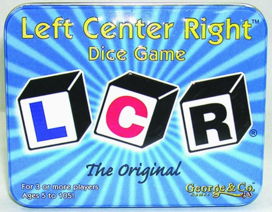 Left Center Right Dice Tin