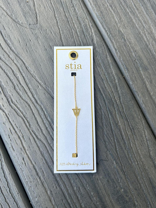 "W" Bracelet (Gold)