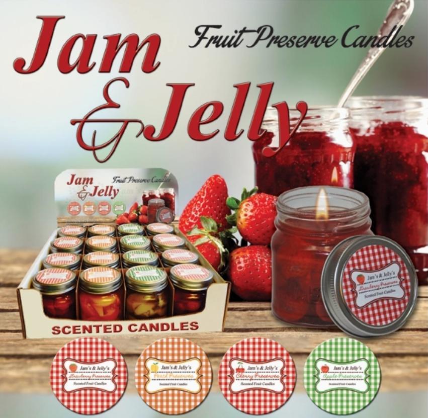 Grandmas Kitchen Jam and Jelly Preserve Candles