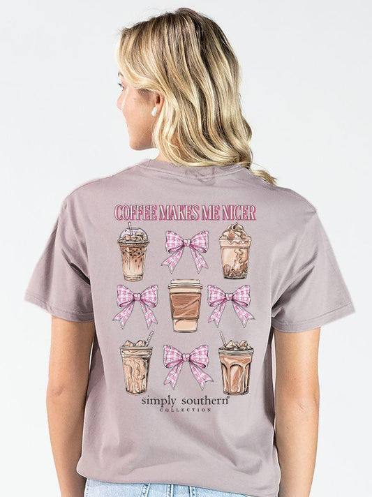 Simply Southern Short Sleeve Coffee Tee