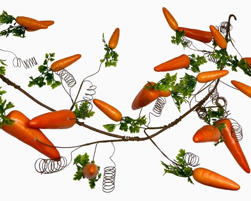Carrot Vine Garland 46”