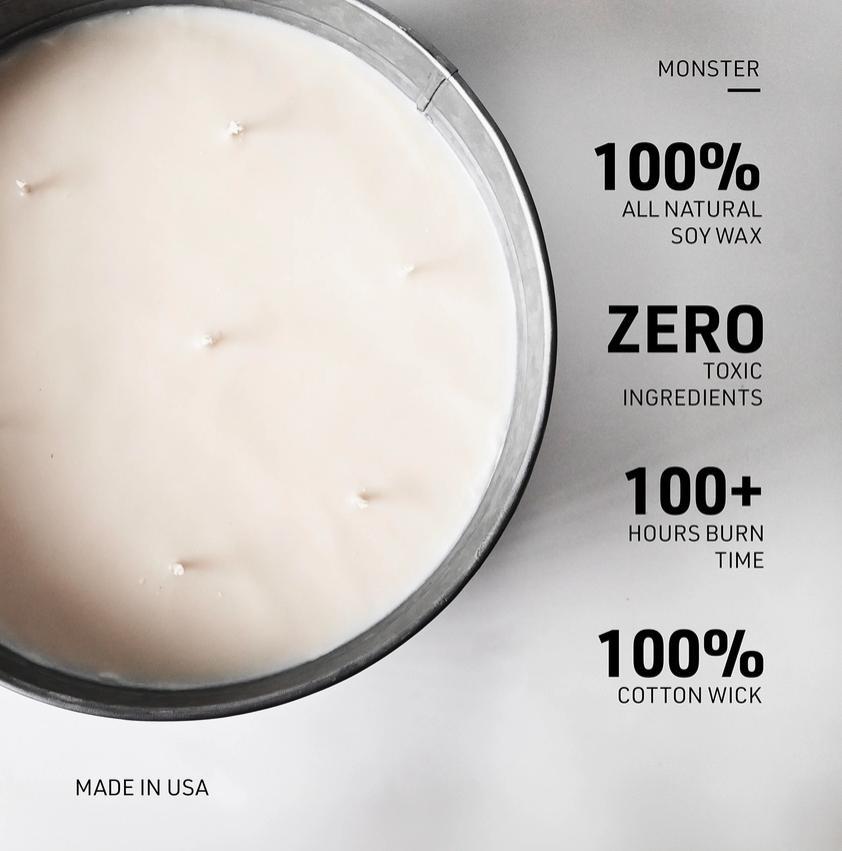 9 Pound Monster Candle: Brown Butter Pumpkin