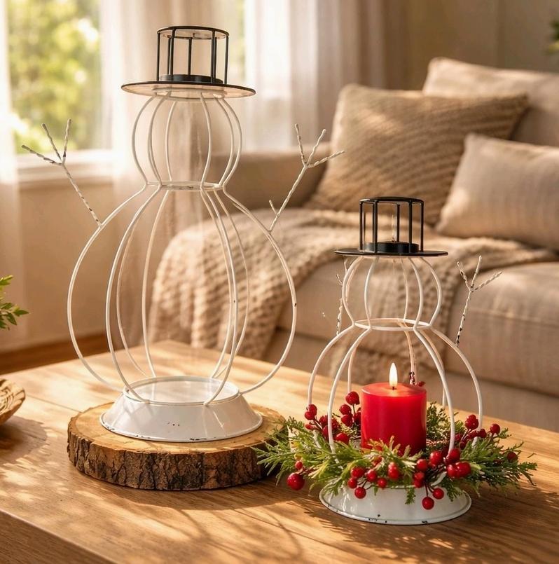 Snowman Lanterns