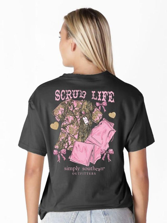 Simply Southern Short Sleeve Scrub Tee