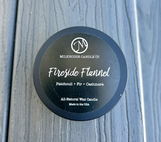Milkhouse Candle Fireside Flannel (5oz)