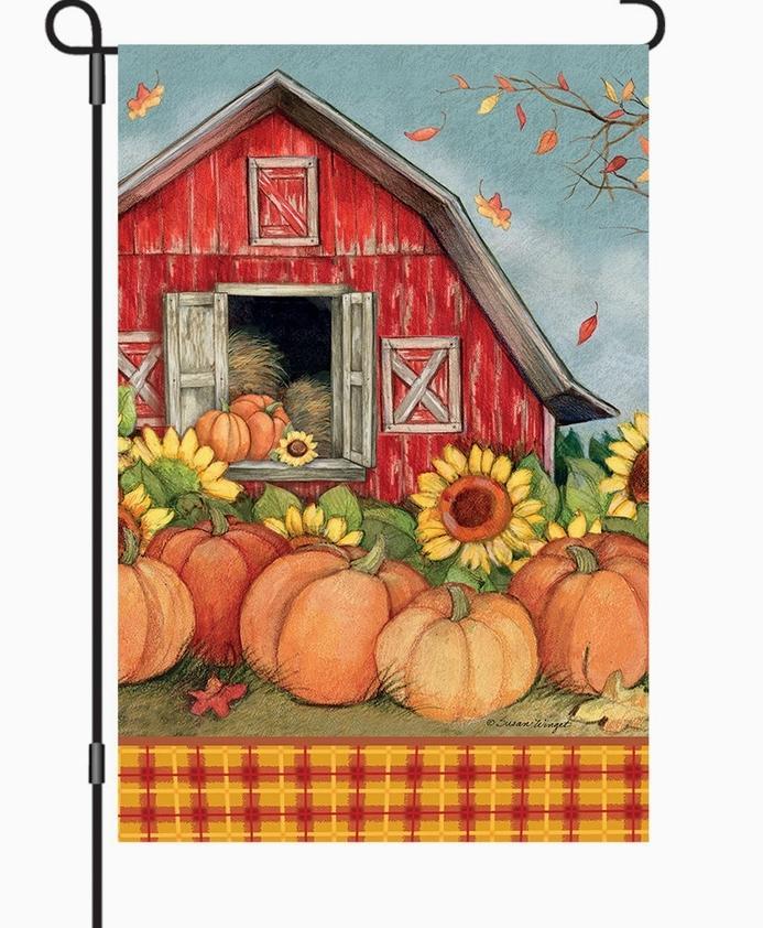 13 in. Elite Oversized Garden Flag - Pumpkin Barn