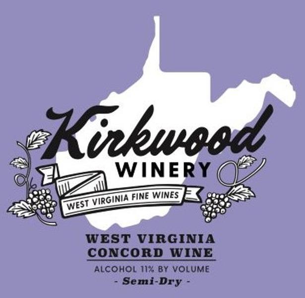 Kirkwood West Virginia Concord Grape Wine