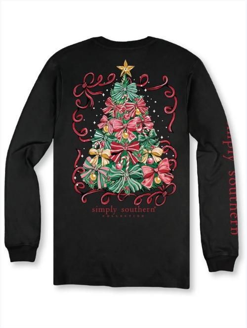 Simply Southern Long Sleeve Christmas Tree Tee