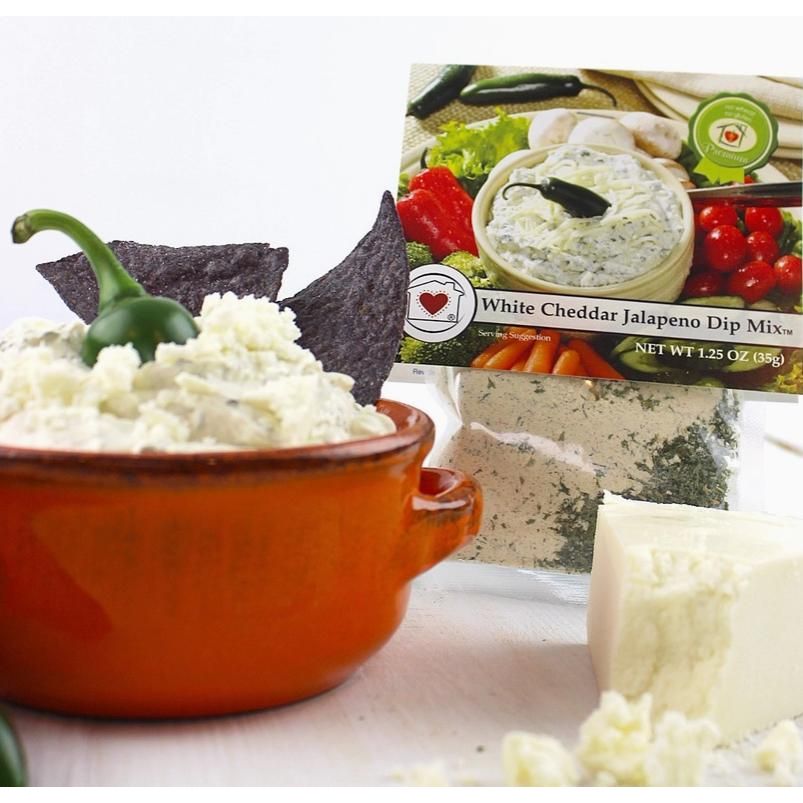Country Home Creations White Cheddar Jalapeno Dip Mix