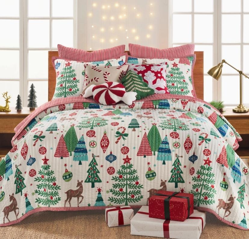 Tree Festival Quilt Set