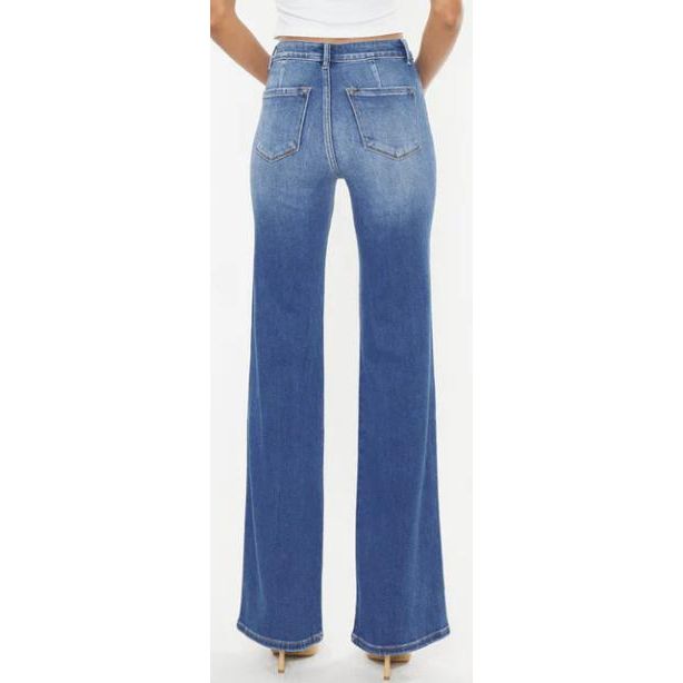 KanCan Ultra High-Rise Holly Flare Medium Wash Jeans