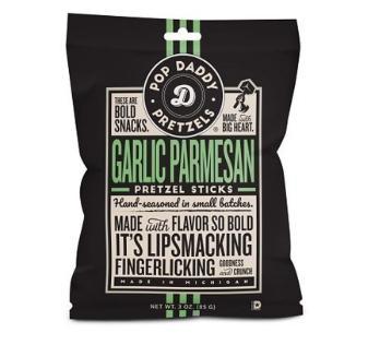 Pop Daddy Garlic Parm Pretzel Sticks