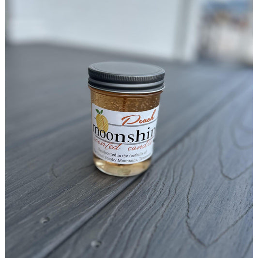 Peach Moonshine Scented Candle
