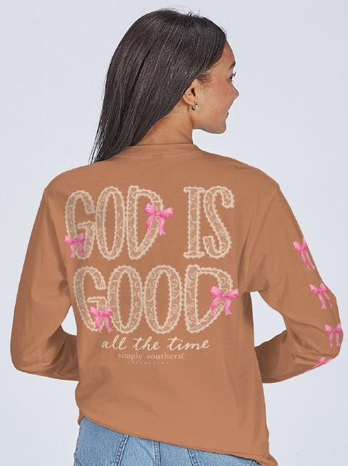 Simply Southern Long Sleeve God Tee