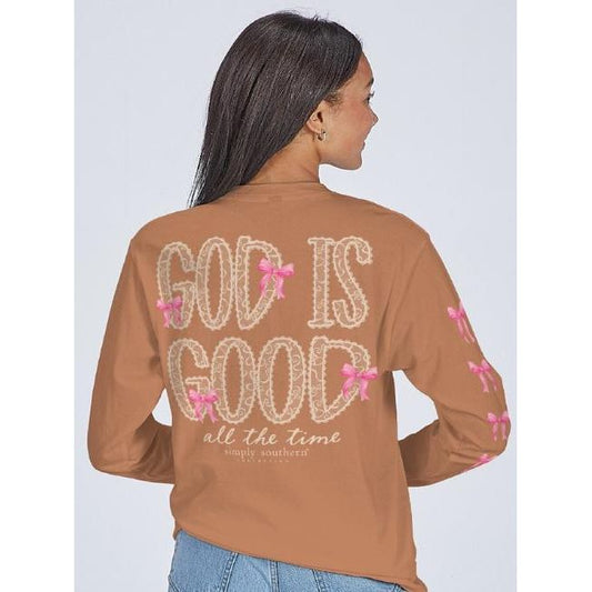 Simply Southern Long Sleeve God Tee
