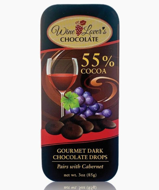 Wine Lover's Chocolate Tin Wine Lover's Chocolate - Pairs with Cabernet