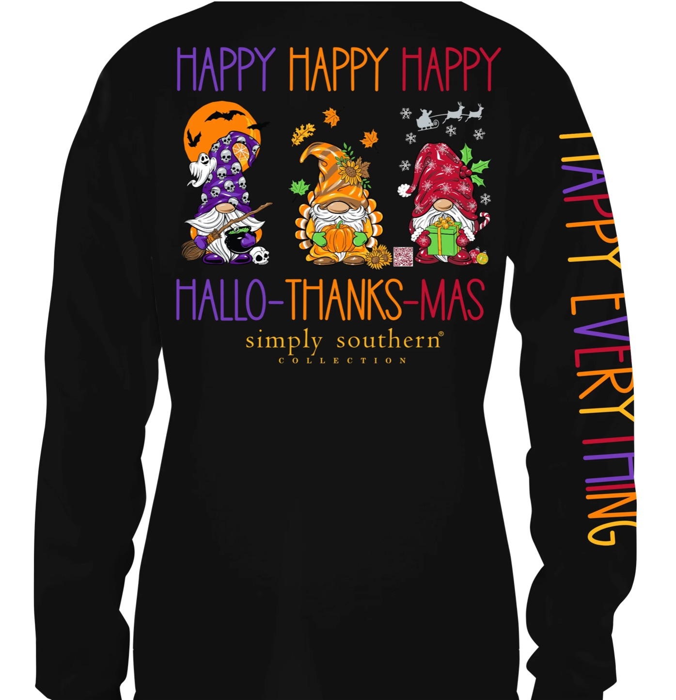 Simply Southern Happy Long Sleeve Tee