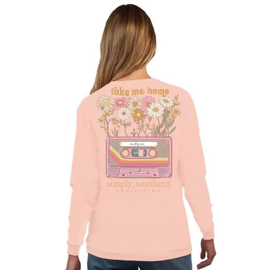 Simply Southern Tape Long Sleeve Tee